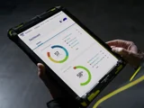 Ford Pro app op een ipad
