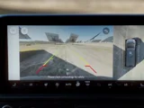 Parkeergericht scherm met achteruitrijcamera