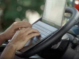 Mobiel Kantoor met een kantelbaar stuur